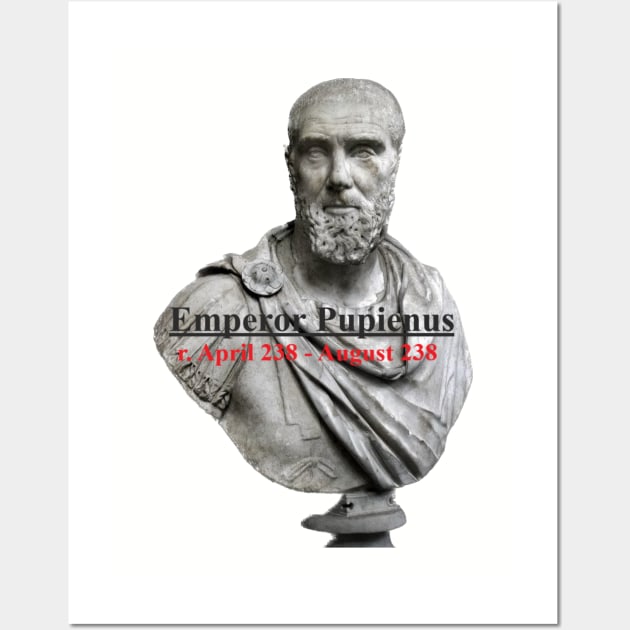 Emperor Marcus Clodius Pupienus Maximus Wall Art by MarshallFarts